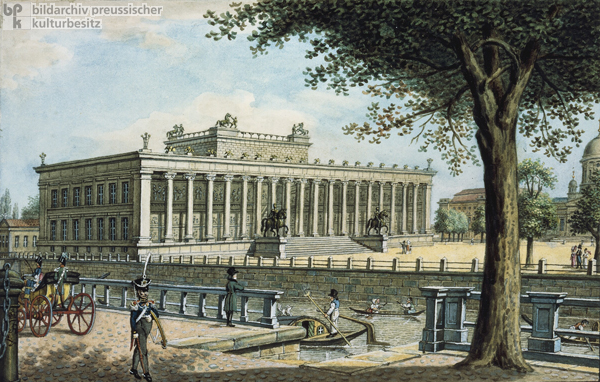 The Old Museum [<I>Altes Museum</i>] in Berlin (c. 1825)